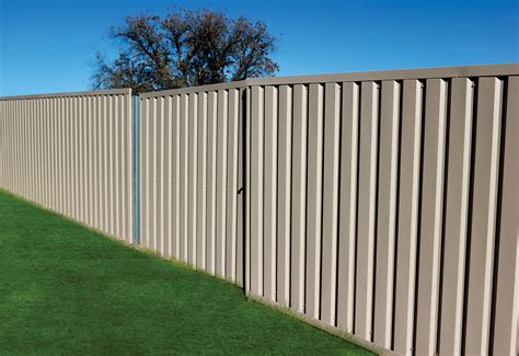 sheet metal privacy fence panels|solid metal fencing panels residential.